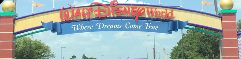 disney world resort banner